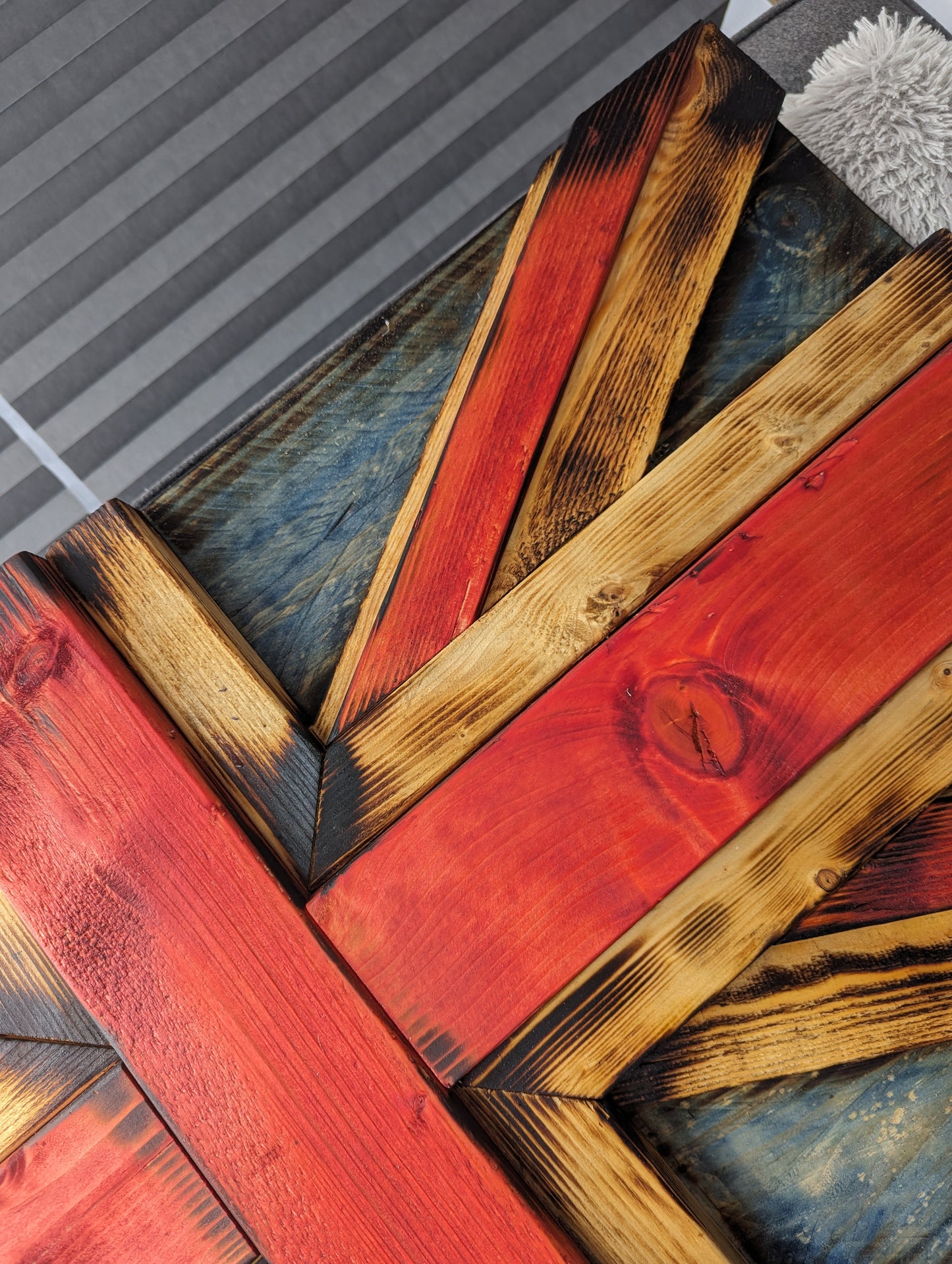 3D Union Jack Rustic Wall Art