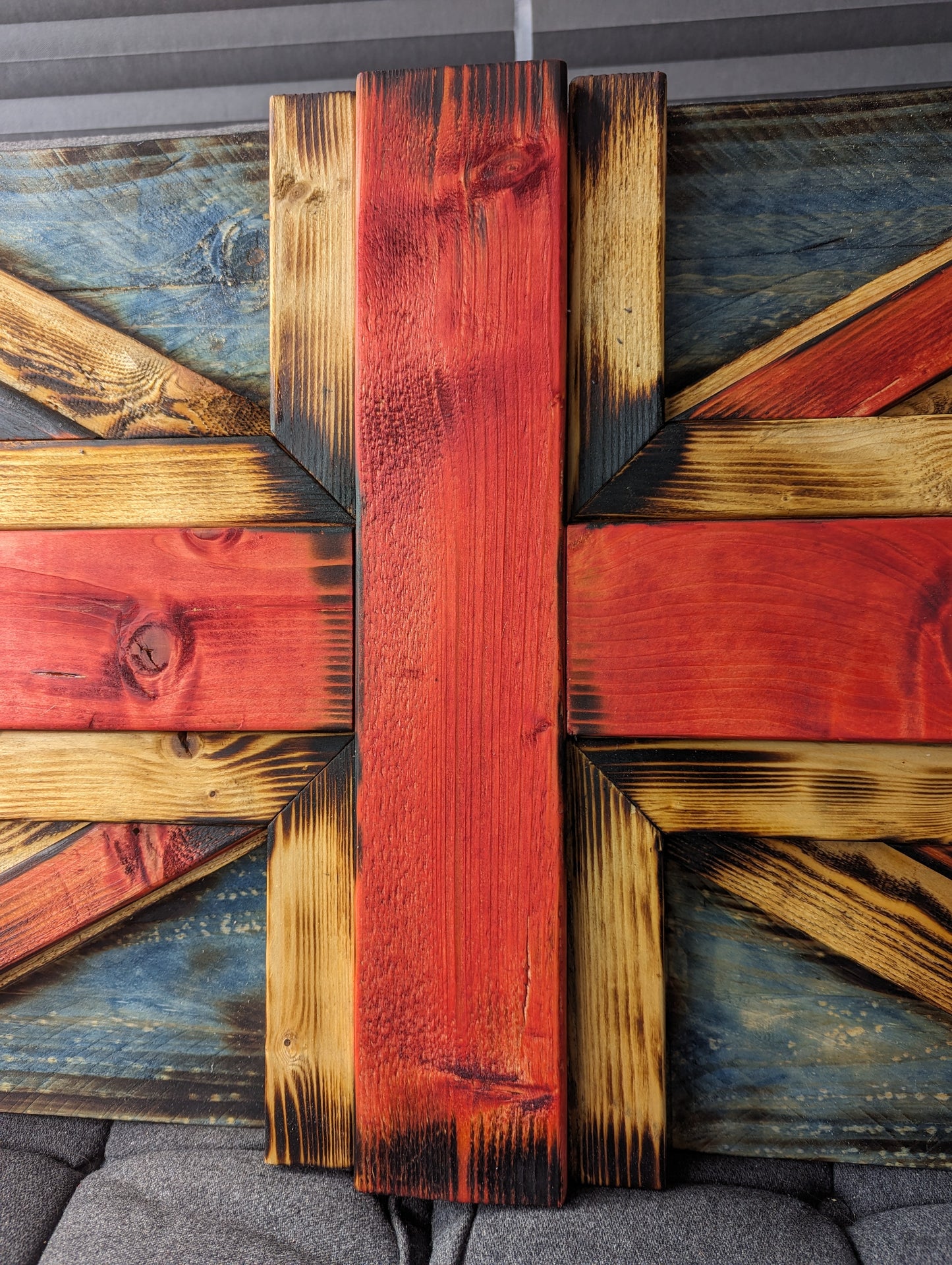 3D Union Jack Rustic Wall Art